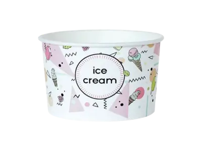 Miska papierowa na lody 130ml Ice Cream